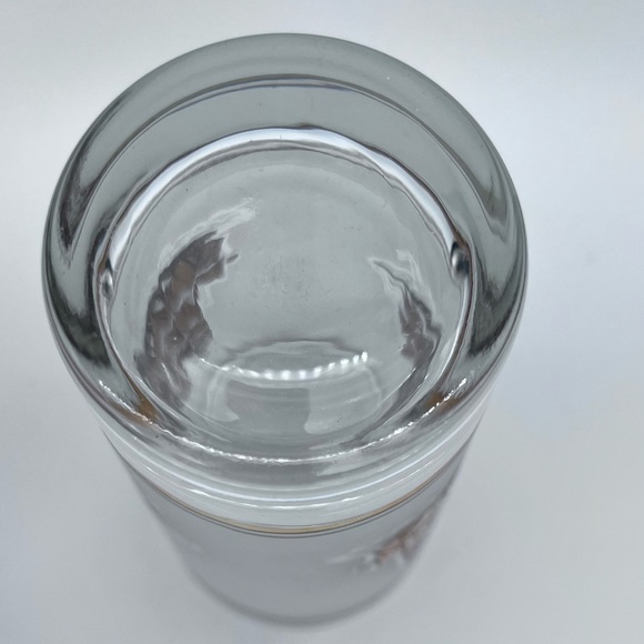 FROSTED Ships GLASSES (6) Gold NAUTICAL SAIL BOAT bar 5-1/2” tall - Picture 4 of 8